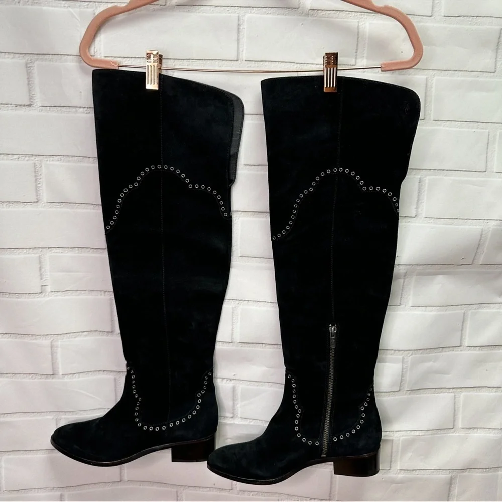 NWOT Frye Suede Boots Black - Picture 15 of 16